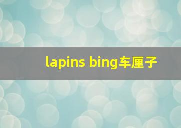 lapins bing车厘子